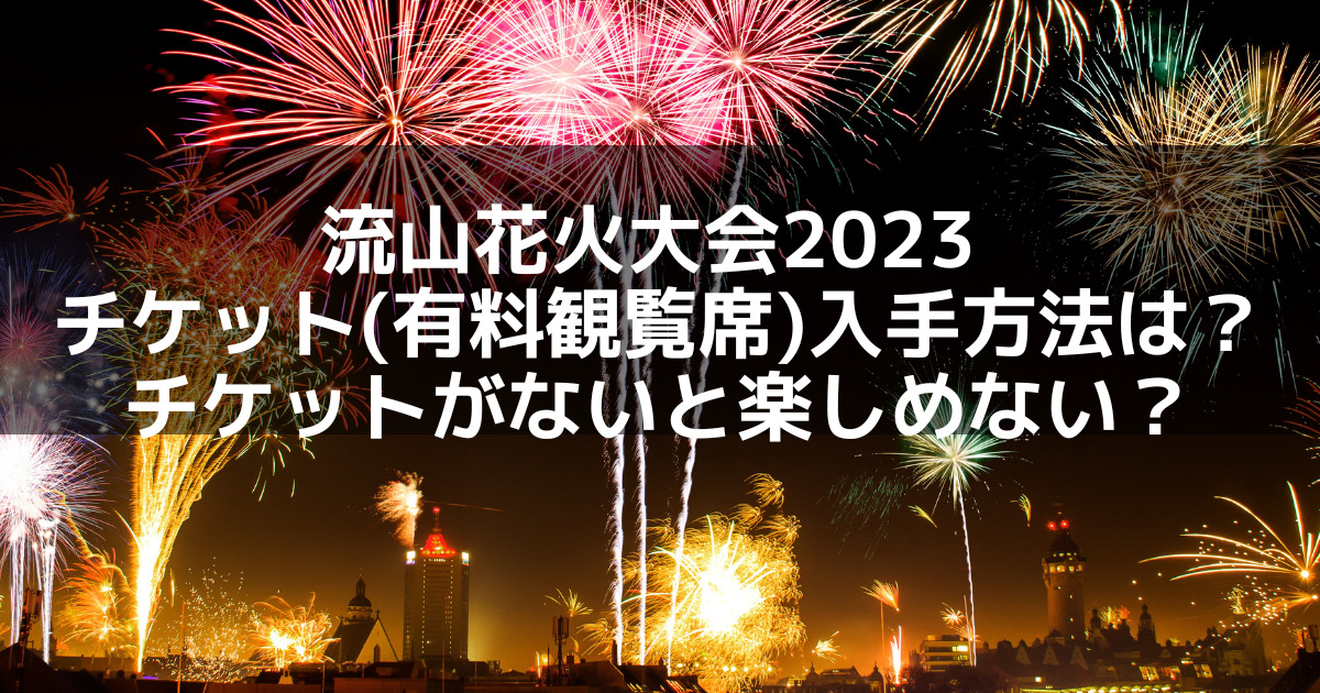 大特価放出！ 松戸花火大会 イン2023 チケット 2名分